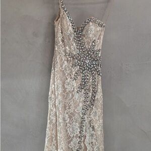 Jovani detailed gown